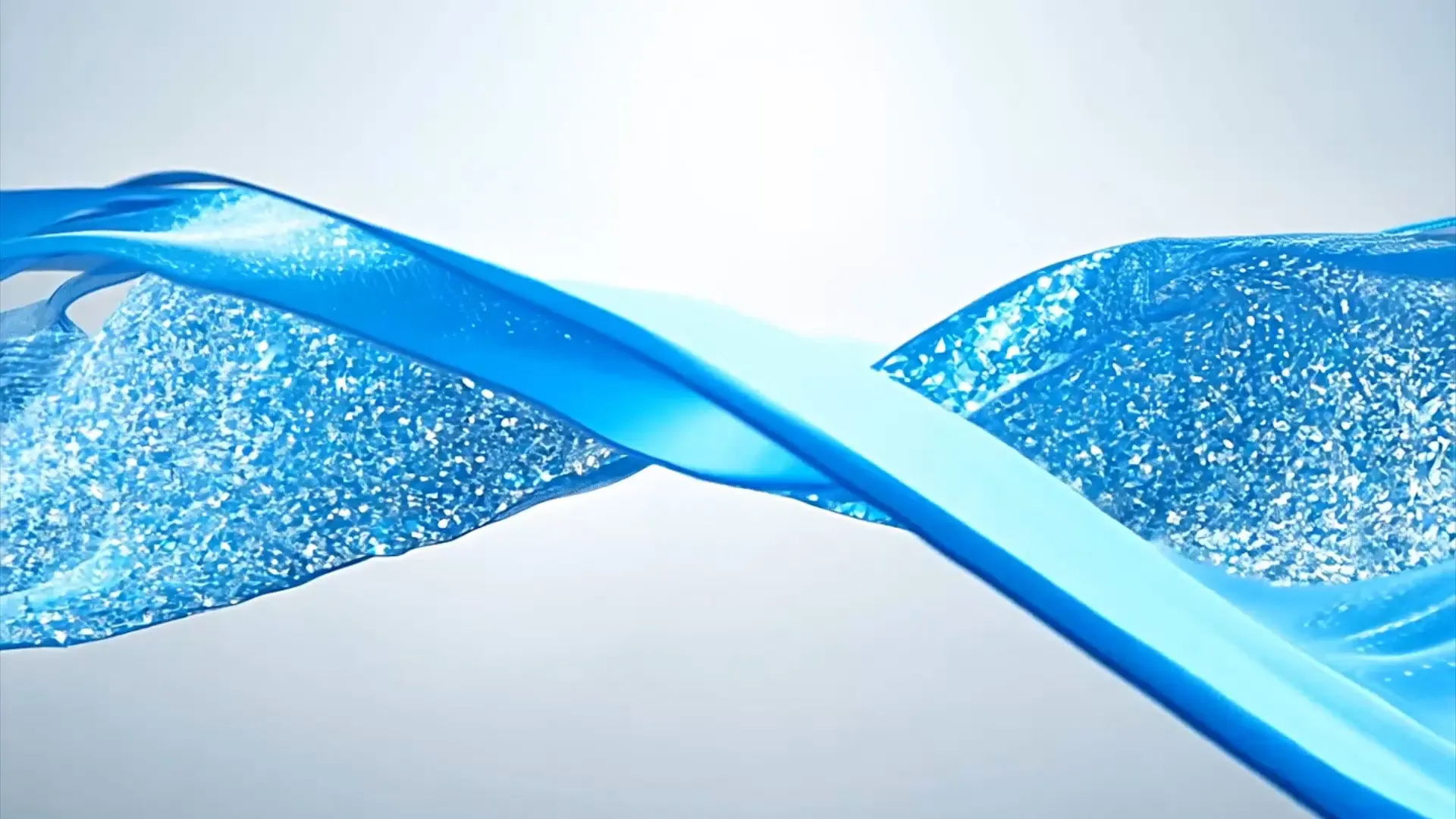 Aqua Crystal Wave Background for Premium Relaxing Video Content